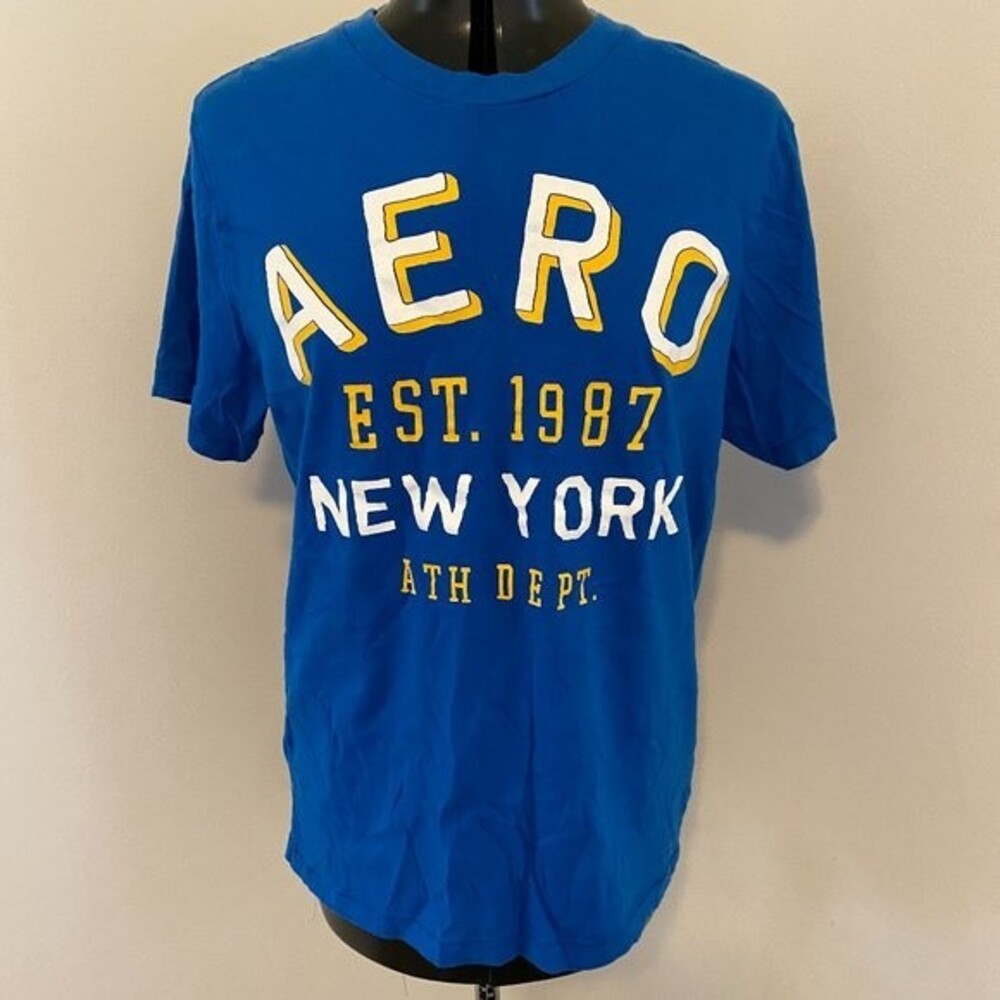 Aeropostale Logo 100% Cotton Short Sleeve Womens T-Shirt Size M